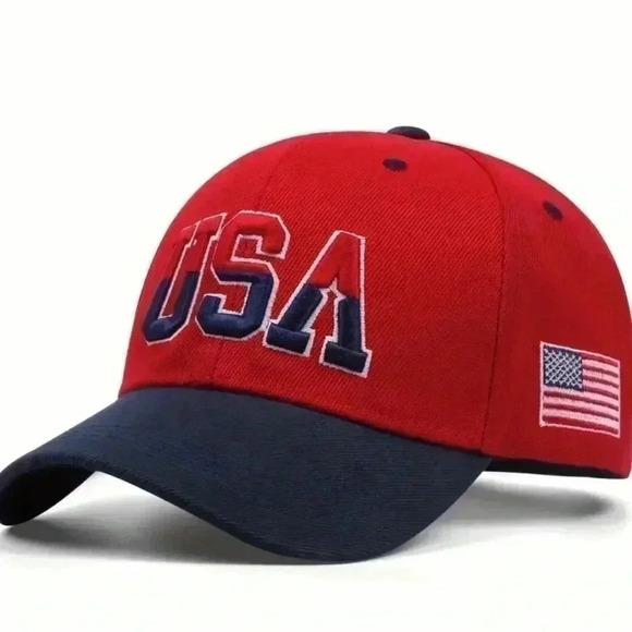 USA Hat Adjustable - Picture 2 of 2